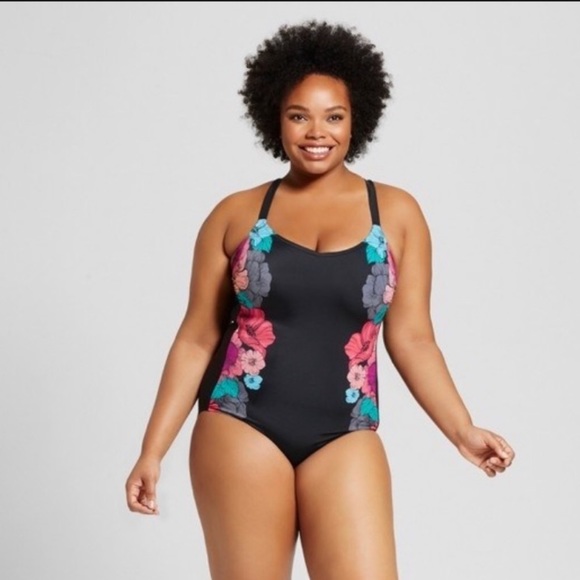 Ava & Viv Other - Ava & Viv One Piece Floral Swimsuit